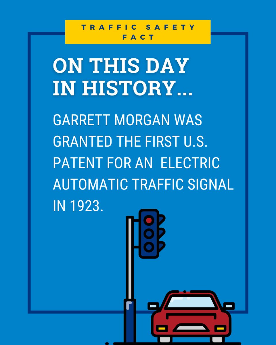 On This Day in History (traffic safety edition) 😎🚦

#OTD