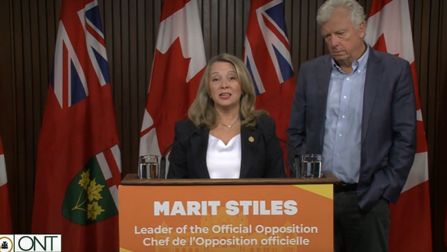 NEW: Ontario NDP Leader Marit Stiles has tapped former Toronto Mayor David Miller as a "special advisor" to lead the party's pledge to give all municipalities a new deal similar to Toronto and Ottawa.