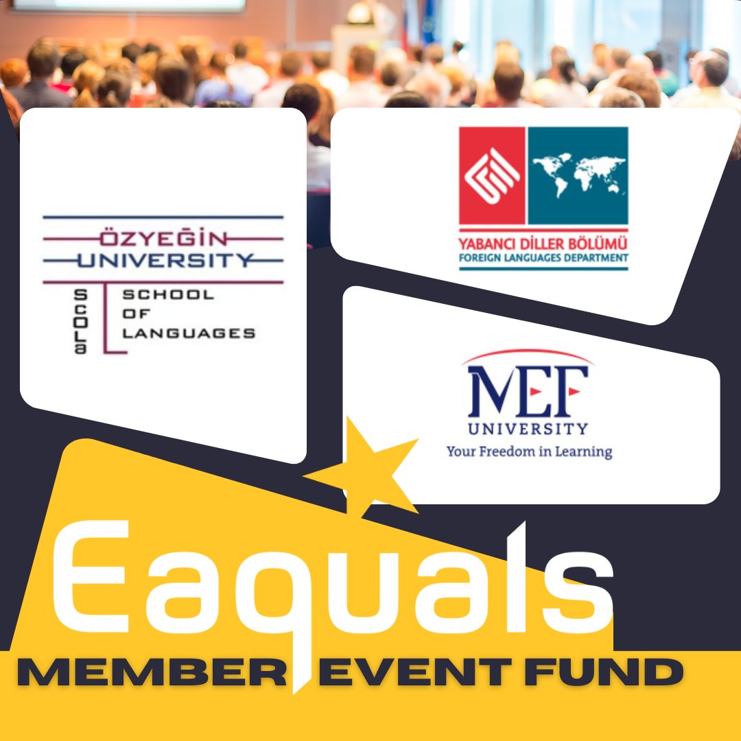 Eaquals's tweet image. 🎉Congratulations to the 2025 #Eaquals #MemberEventFund recipients! We will share event dates throughout the year!👏
@ASR @Bahcesehir @UniBogazici @UludagUniv @Federacionele @GLSEN @EltNile4654 @optima @Sabanciu @TheBridge @Yals @OzyeginUni @FSMVU @MEFUniversitesi @QLSnetwork