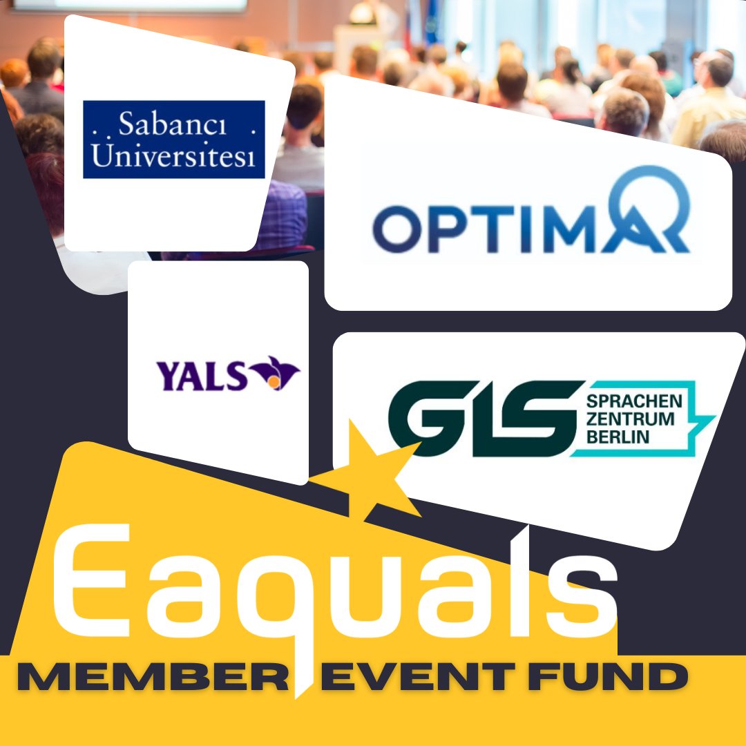 Eaquals's tweet image. 🎉Congratulations to the 2025 #Eaquals #MemberEventFund recipients! We will share event dates throughout the year!👏
@ASR @Bahcesehir @UniBogazici @UludagUniv @Federacionele @GLSEN @EltNile4654 @optima @Sabanciu @TheBridge @Yals @OzyeginUni @FSMVU @MEFUniversitesi @QLSnetwork