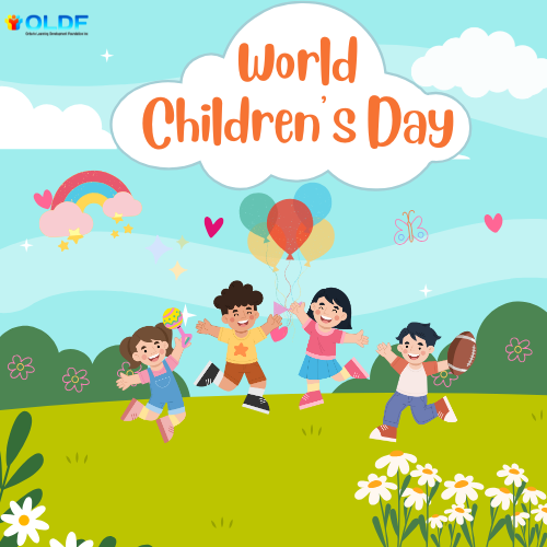 OldfInc's tweet image. 🎈✨ It’s World Children’s Day! Let’s celebrate the magic of childhood and the power of dreams! 💭❤️ Let's uplift every child’s journey together! 🌍🎉 
#WorldChildrensDay #Nov20th #Education #Children