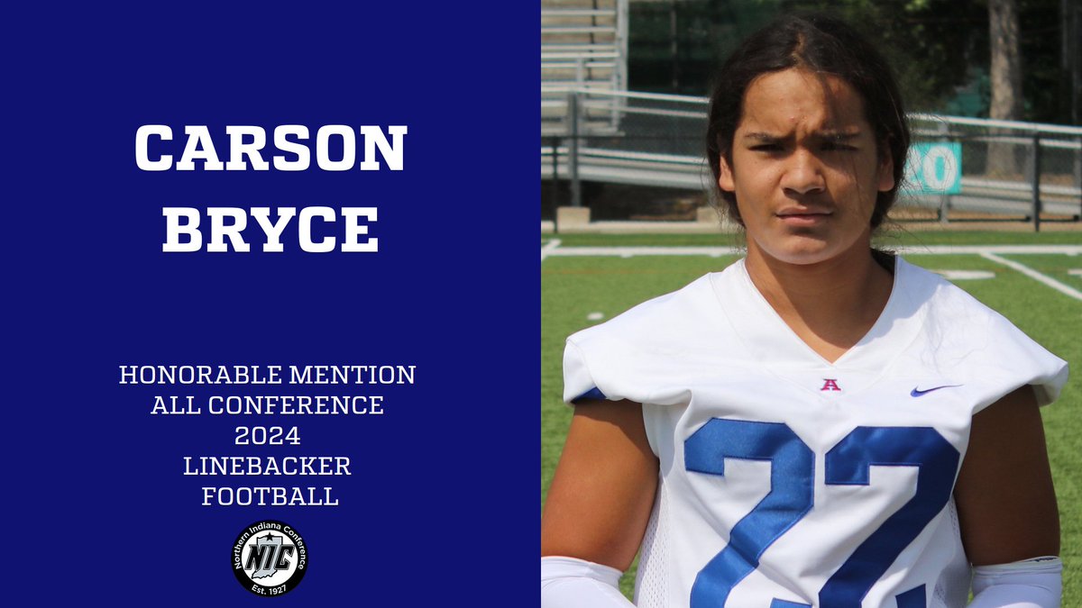 Congratulations to Carson Bryce on being named NIC Honorable Mention All Conference this year in Football as a Linebacker. Great work Carson!
🏈🦅🔴⚪️🔵🏆🏈