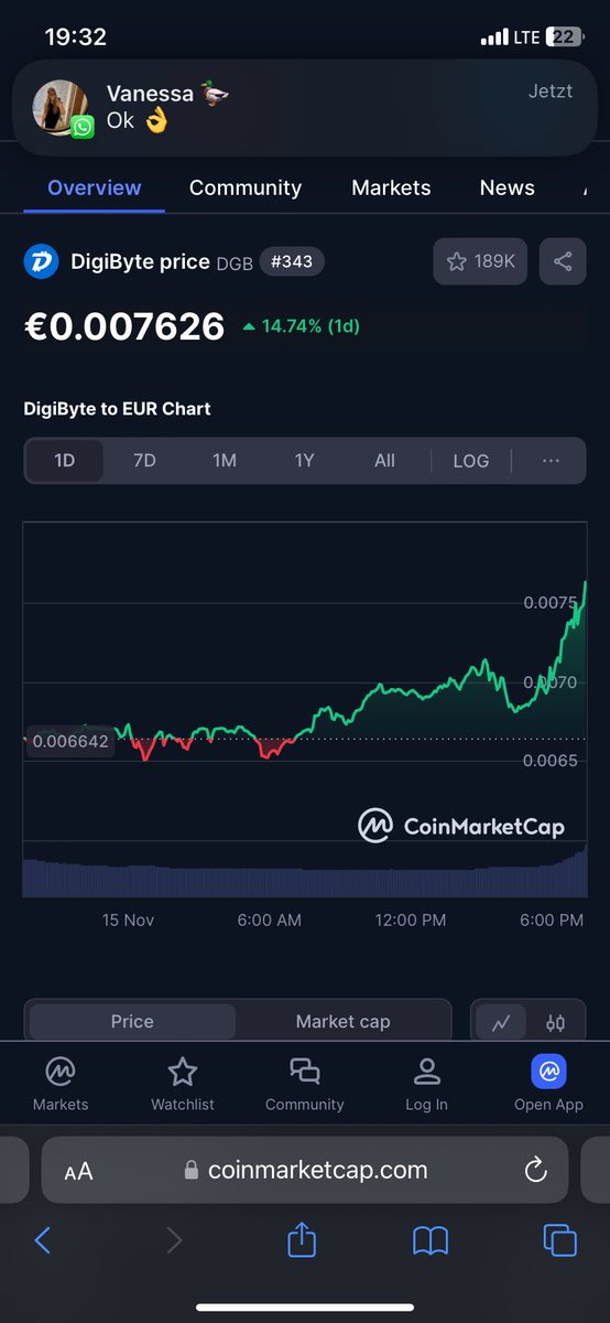Chiller1001's tweet photo. 💙 Let‘s GET DIGIBYTE TRENDING
I STILL BELIVE IN...

💙 #Digibyte #DigilD #DGB $DGB
#DigiByteTo1Dollar #Digibolic #decentralised #Blockchain #Bitcoin
#Litecoin #Meterverse
#teamworkmakesthedreamwork
#Digibolic @DigicorpLabs @DGBAT_Official
@DGB_Foundation @DGBAlliance https://t.co/lMiiPKLSuY