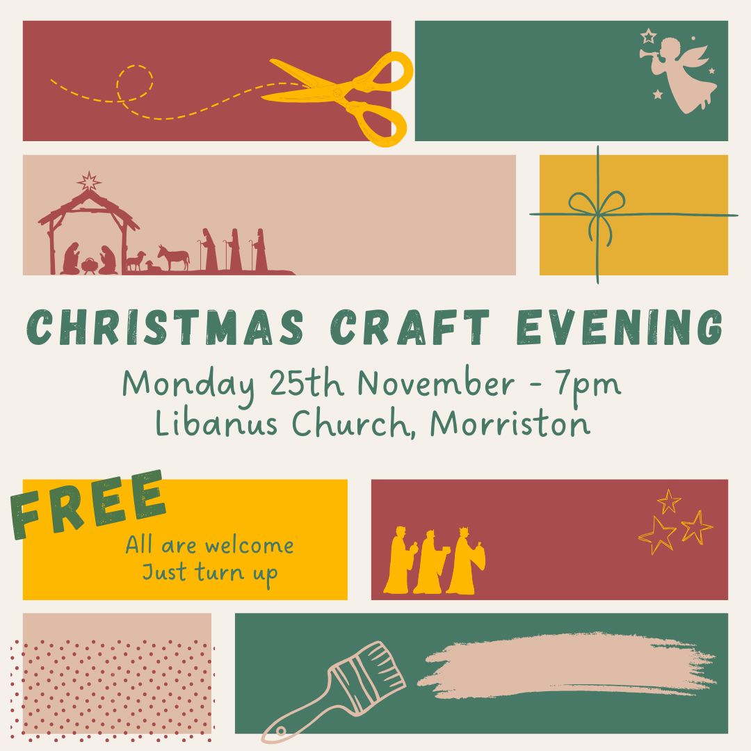 Christmas is coming! What better way to start the festive season than by creating some homemade decorations and gifts! We would love to see you there