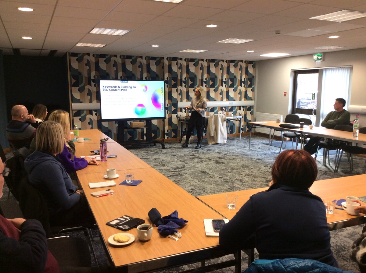 FermanaghEnter's tweet image. Great turnout at our ‘Mastering SEO for Small Businesses’ workshop! 🙌 Thanks to @gosucceed_ni

Hosted by #LouiseDonnellyMarketing in our #RefurbishedConferenceRoom with a new #InteractiveTouchBoard 🖥️

👉 More on our #ConferenceRoomHire: fermanaghenterprise.com/contact/
#BusinessSupport