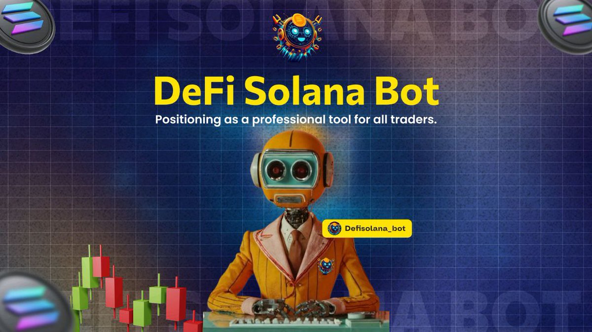 sensei_sammie's tweet photo. $BTC 𝗷𝘂𝘀𝘁 𝗿𝗲𝗮𝗰𝗵𝗲𝗱 𝗮𝗻 𝗔𝗧𝗛 𝗼𝗳 $𝟵𝟰𝗸!
𝗔𝗻𝗱 𝗶𝘁'𝘀 𝘁𝗵𝗲 𝗲𝗿𝗮 𝗼𝗳 #𝗦𝗼𝗹𝗮𝗻𝗮 𝗠𝗲𝗺𝗲𝗰𝗼𝗶𝗻𝘀!

Introducing a unique telegram trading bot on Solana: @DEFI_SOLANABOT 🤖

Now @DEFI_SOLANABOT is a powerful trading bot that's always ready to help trade Memecoins with ease. 📈

➥ With unique features like:
✓ Setting limit orders.
✓ Fast token sniping.
✓ Auto trading.
✓ The grid bot.
✓ Free Solana Memecoins calls & more!

➥ Start trading today: https://t.co/uPVLDqjk2X

𝗛𝗮𝗽𝗽𝘆 𝗧𝗿𝗮𝗱𝗶𝗻𝗴 𝗼𝗻 𝗗𝗲𝗙𝗶 𝗦𝗼𝗹𝗮𝗻𝗮 𝗕𝗼𝘁! 📊