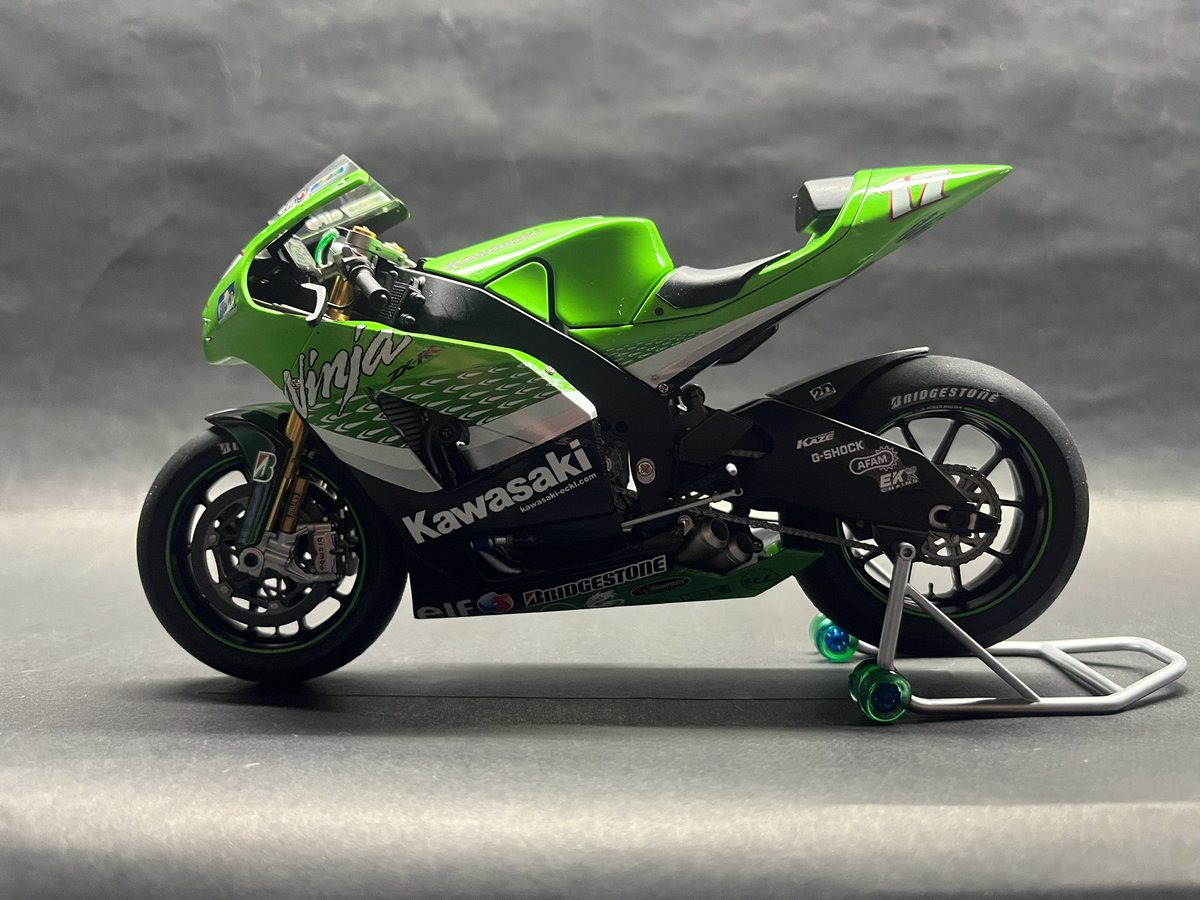 TAMIYA ITEM.14109 Kawasaki Ninja ZX-RR'06 START 2024/10/31 FINISH