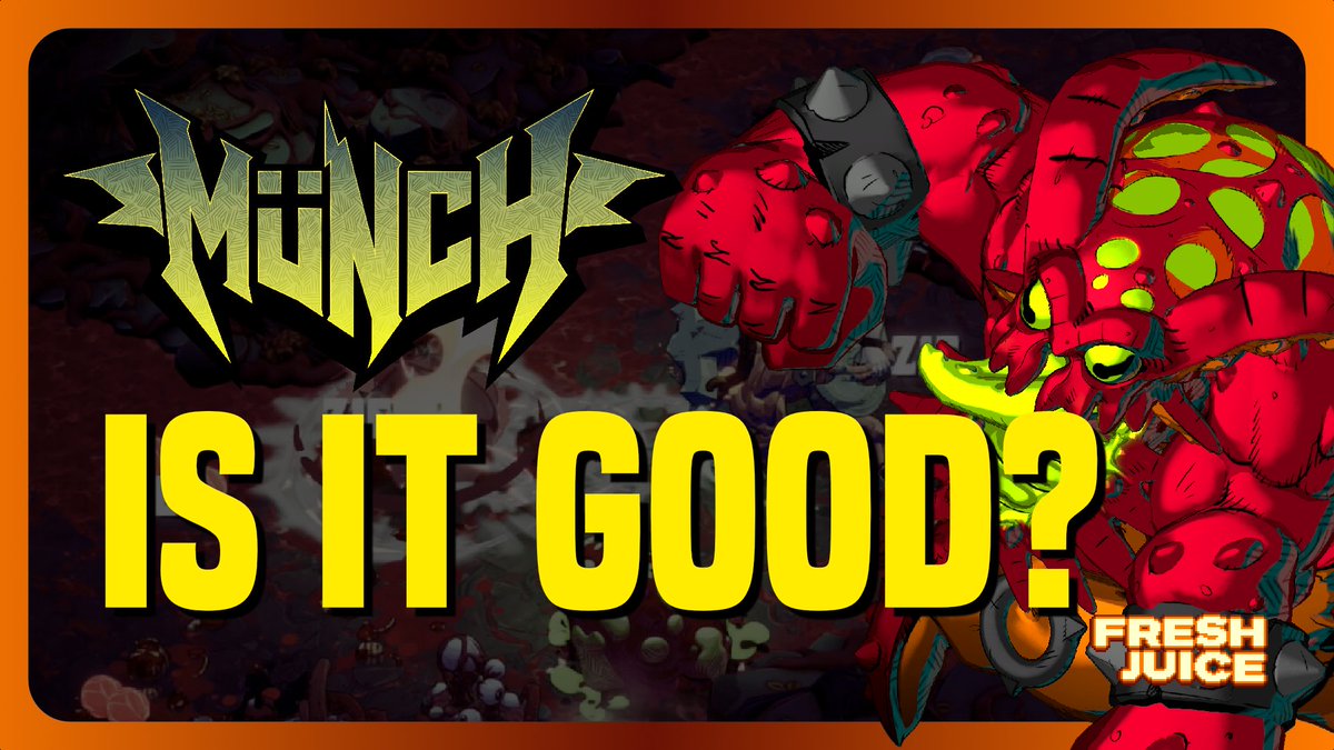 FreshJuicePod's tweet image. Let's talk about Munch, a new action roguelite!
YouTube: youtu.be/XPewOjdEjzI
Spotify: open.spotify.com/episode/3N3jRq…