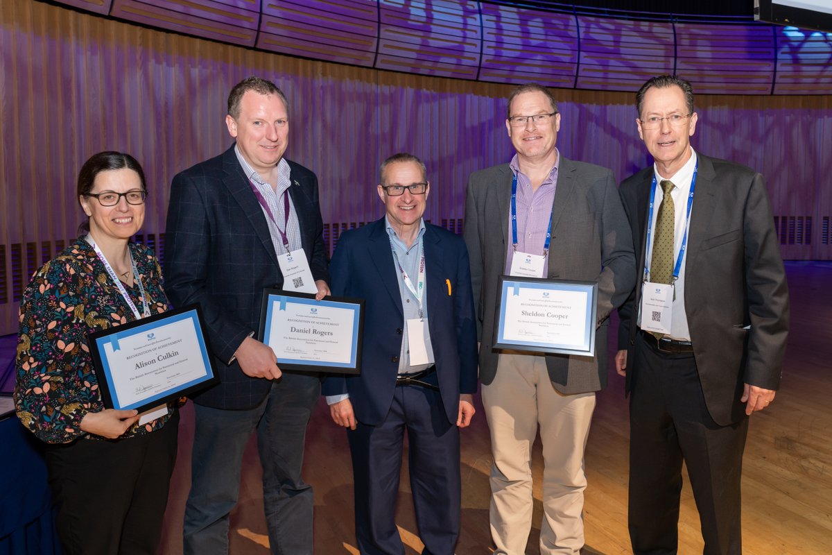 BAPEN UK (@bapenuk) on Twitter photo At BAPEN Conference, we celebrated the brilliant work and contributions in the clinical nutrition space.
Congratulations to <a href="/AlisonCulkin/">Dr Alison Culkin</a> <a href="/leicdan/">Dan Rogers (On Blue Sky too)</a>, <a href="/Cooper_Dr_SC/">Sheldon Cooper</a> and Jane Fletcher for receiving BAPEN Roll of Honours!🏆 At BAPEN Conference, we celebrated the brilliant work and contributions in the clinical nutrition space.
Congratulations to <a href="/AlisonCulkin/">Dr Alison Culkin</a> <a href="/leicdan/">Dan Rogers (On Blue Sky too)</a>, <a href="/Cooper_Dr_SC/">Sheldon Cooper</a> and Jane Fletcher for receiving BAPEN Roll of Honours!🏆