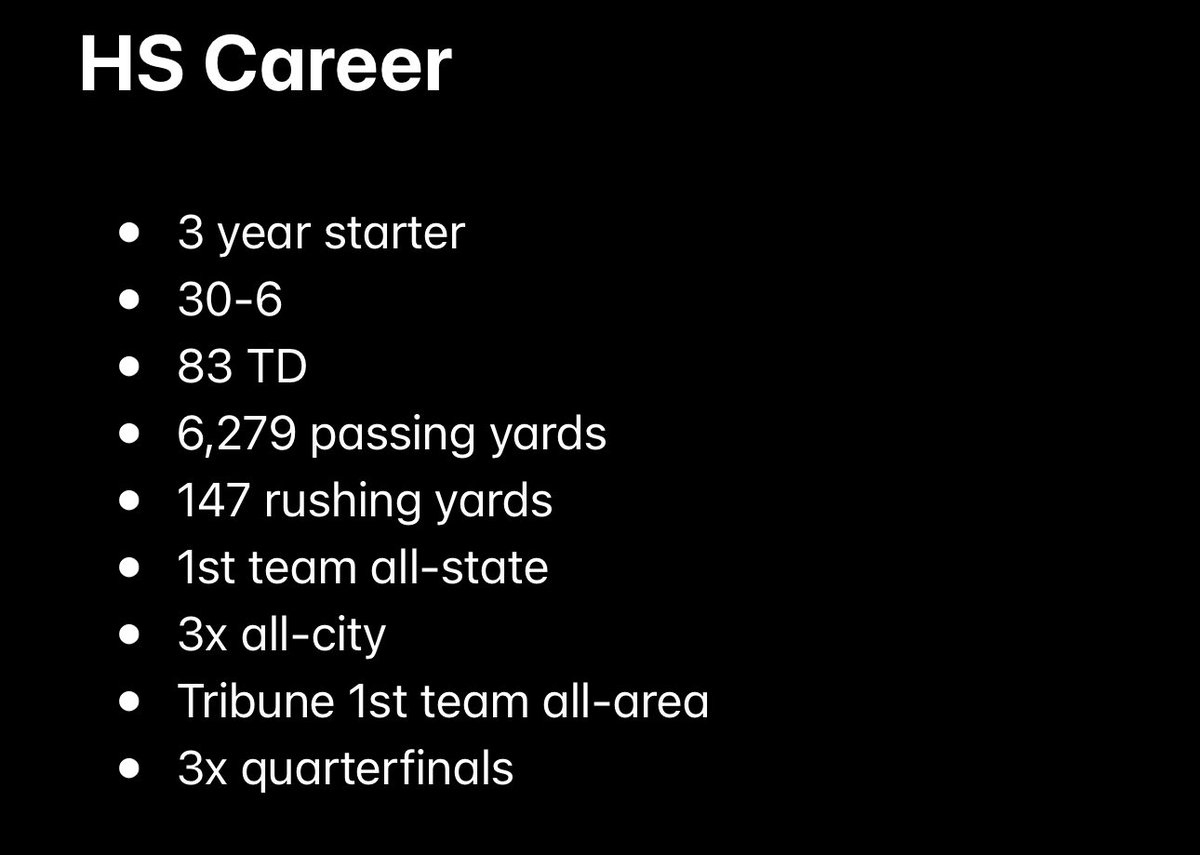 Not the way I wanted to end it but finished 10-2 led my team to the quarterfinals 3 years in a row and also won 1st team all-state. Here’s my Sr. highlights. <a href="/_MP_Football/">Morgan Park Football</a> <a href="/Chris_CJ_6/">C.J.</a> <a href="/TheCoachReem/">Jareem Fleming</a> <a href="/MorganParkAD/">Justin Corbett, MSA</a> <a href="/EDGYTIM/">Timothy “EDGYTIM” OHalloran</a> <a href="/LemmingReport/">Tom Lemming</a> <a href="/EMPEHIAthletics/">Morgan Park Athletics</a> 

hudl.com/v/2QtJHG