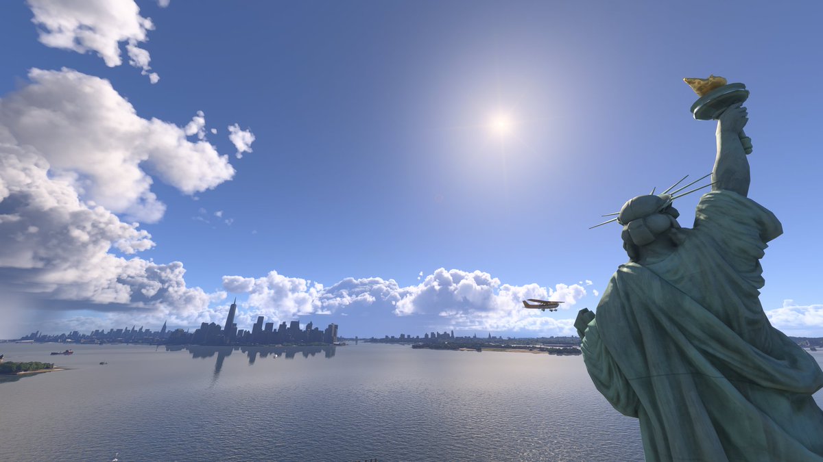 Empa90s's tweet image. Somos hijos del cielo. ✈️ que lindo es. #FlightSimulator2024