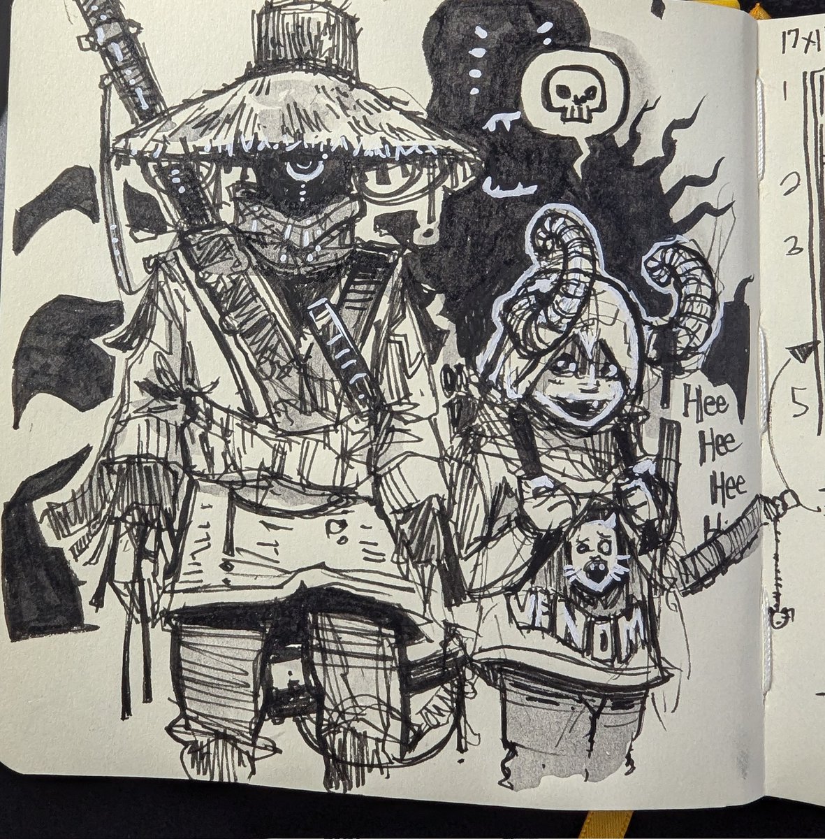 EdwinBickford's tweet image. Drawing while watching TV last night. #metalrobot #edbickford