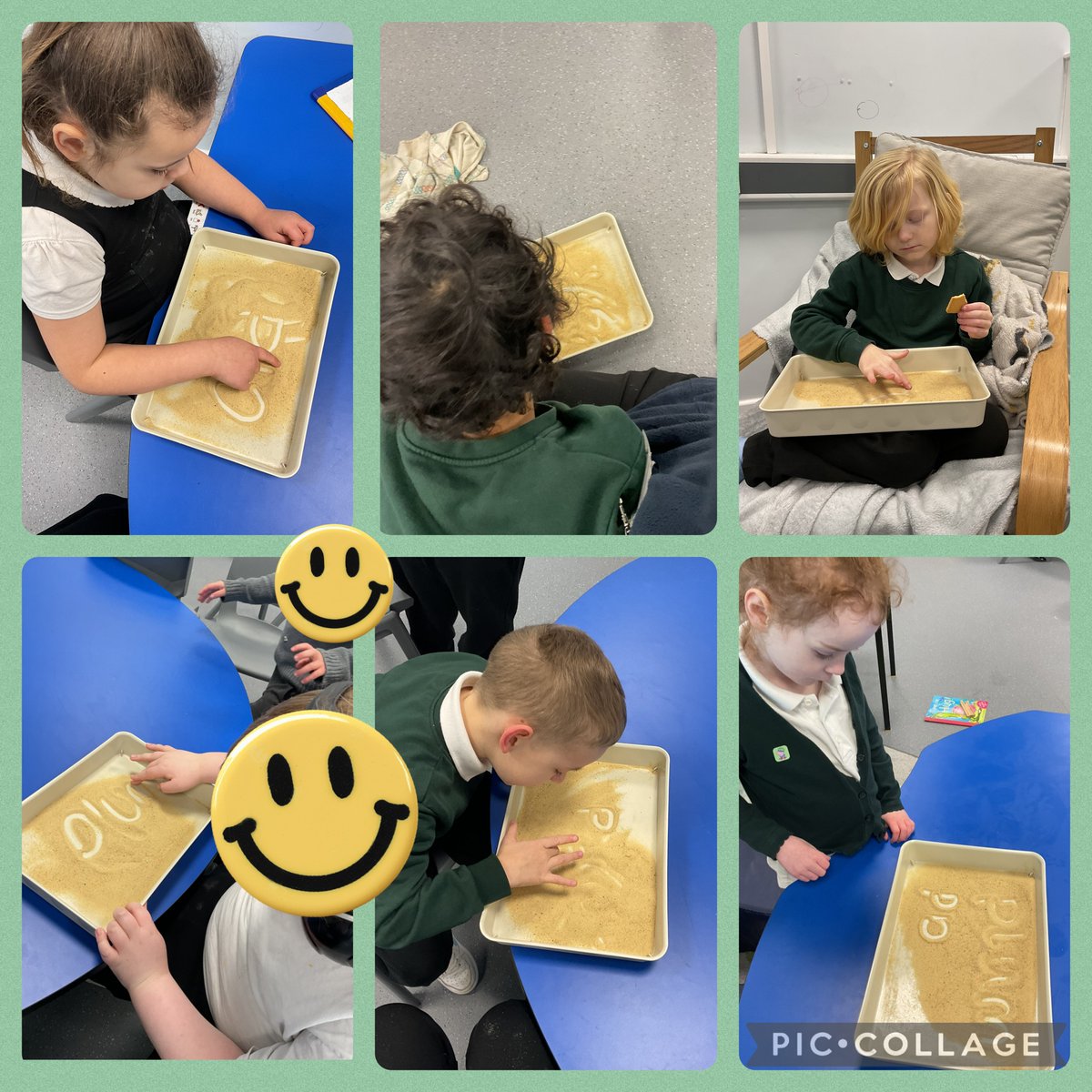 #Magpie class have done lots of mark making in communication