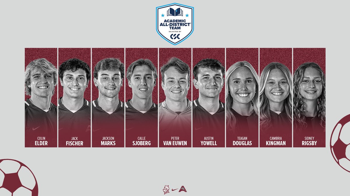 Bellarmine Athletics (@buknights) on Twitter photo AWARDS | 9⃣ <a href="/BUKnightsMSOC/">Bellarmine Men's Soccer</a> & <a href="/BUKnightsWSOC/">Bellarmine Women's Soccer</a> earn <a href="/CollSportsComm/">College Sports Communicators</a> Academic All-District accolades.
📰 athletics.bellarmine.edu/news/2024/11/2…
⚽️ ⚔️ AWARDS | 9⃣ <a href="/BUKnightsMSOC/">Bellarmine Men's Soccer</a> & <a href="/BUKnightsWSOC/">Bellarmine Women's Soccer</a> earn <a href="/CollSportsComm/">College Sports Communicators</a> Academic All-District accolades.
📰 athletics.bellarmine.edu/news/2024/11/2…
⚽️ ⚔️