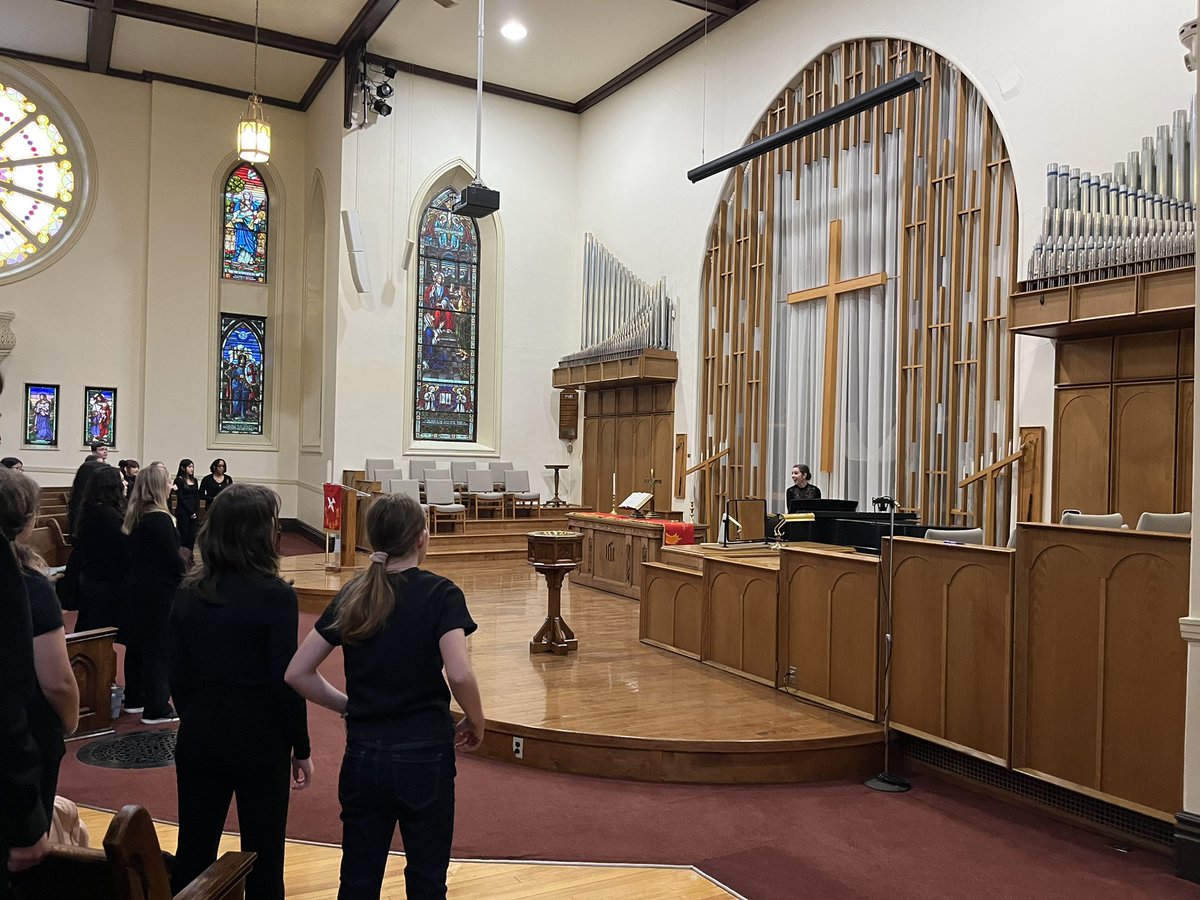 It’s going to be a wonderfully musical day!🎶 Students from Bear Creek SS &amp; Eastview SS along with students from feeder Schools, (who participated in a vocal music retreat at the Mansfield Centre) are performing concerts for Schools and Community. <a href="/SCDSB_Schools/">Simcoe County District School Board</a> <a href="/EastviewEagles/">Eastview Eagles</a>