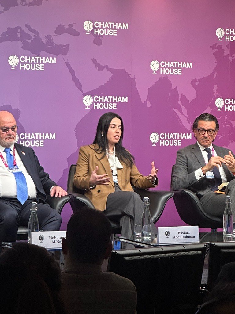 Chatham House MENA (@ch_menap) on Twitter photo ‘Iraq is still in an oil economy mindset. The country is not in a diversification mindset, and there is no place for a tech economy, which could contribute massively to Iraq’s GDP’
<a href="/BasimaAbd/">Basima Abdulrahman</a> in Session 3 of the #IraqInitiative conference. Watch live⤵️
chathamhouse.org/events/all/res… ‘Iraq is still in an oil economy mindset. The country is not in a diversification mindset, and there is no place for a tech economy, which could contribute massively to Iraq’s GDP’
<a href="/BasimaAbd/">Basima Abdulrahman</a> in Session 3 of the #IraqInitiative conference. Watch live⤵️
chathamhouse.org/events/all/res…