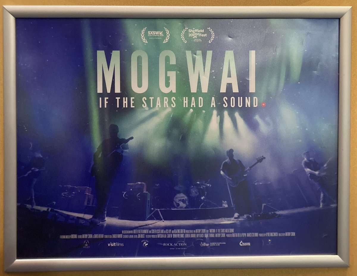 nicksplodge 🇺🇦 (@nicksplodge) on Twitter photo Saw this yesterday - a really interesting documentary on the band #Mogwai (yeah, terrible band name, great music)
🙌 <a href="/Lightbulb_Films/">Lightbulb Film Distribution</a>
First time to The Light, New Brighton
Also showing locally <a href="/FACT_Cinema/">Picturehouse at FACT</a> on 28th Saw this yesterday - a really interesting documentary on the band #Mogwai (yeah, terrible band name, great music)
🙌 <a href="/Lightbulb_Films/">Lightbulb Film Distribution</a>
First time to The Light, New Brighton
Also showing locally <a href="/FACT_Cinema/">Picturehouse at FACT</a> on 28th
