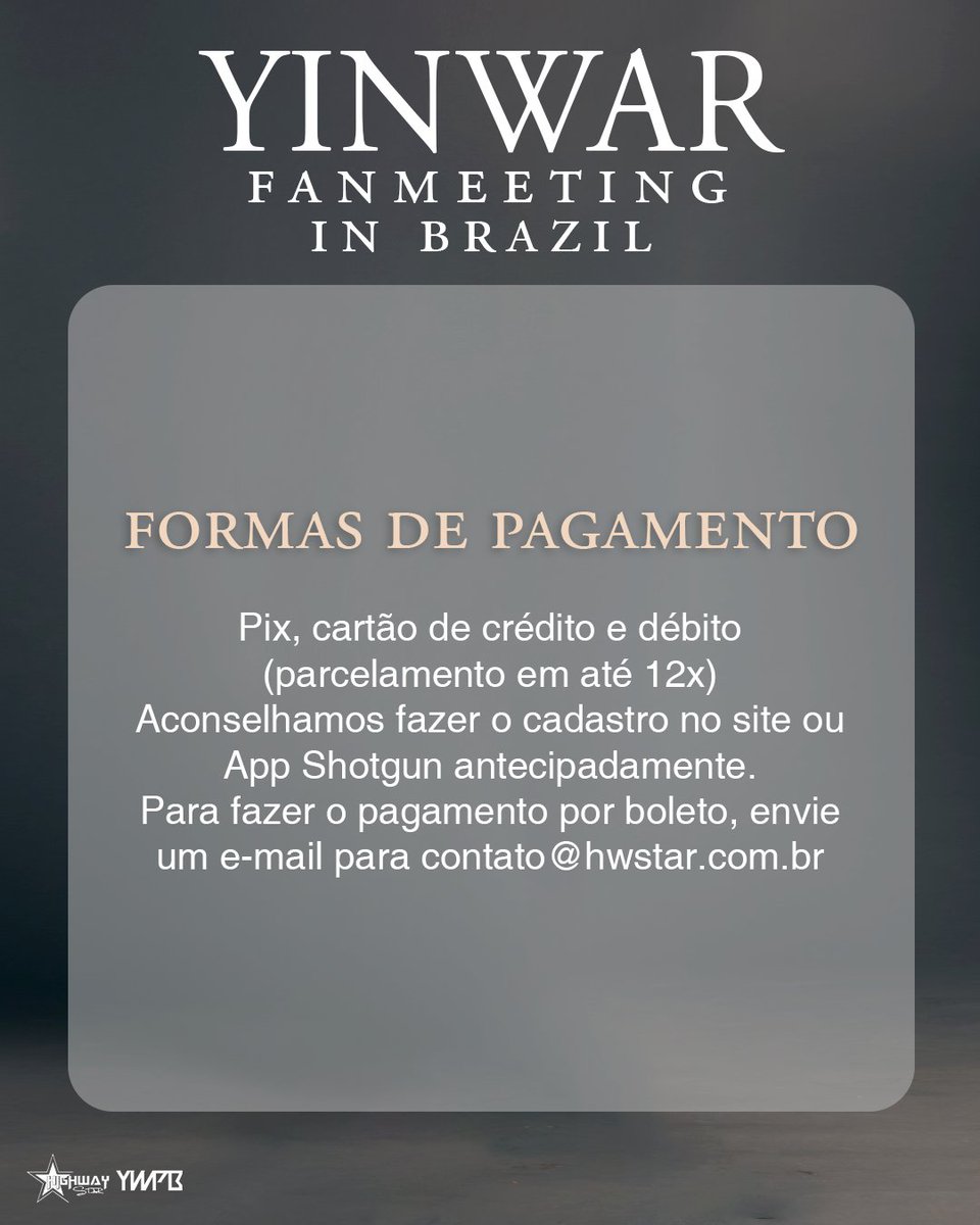 followhwstar's tweet photo. Pré-venda Galaxie: 21 e 22 de novembro
Venda geral: 23 de novembro, ao meio-dia, pela @Shotgunbrasil 

Formas de pagamento pelo site: Cartão de crédito (em até 12x), Débito e PIX. Para boleto, envie um e-mail para contato@hwstar.com.br

👉 Ative a notificação e não perca seu ingresso: https://t.co/aoWsIvl8pf