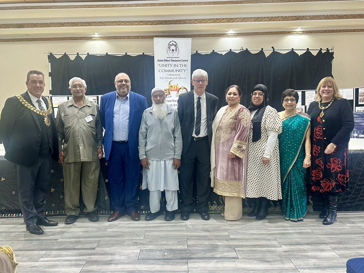 boltontory's tweet photo. Day 191 (Part 2): At lunchtime we were very kindly invited along to to the Asian Elders Resource Centre annual “Unity in the Community” event. 

The event is a celebration of all faiths, festivals and for all communities that make up the Bolton family. 

It aims to promote community cohesion and inclusion, bringing the community together with mutual respect and understanding.

A fabulous event made even better by the amazing food!

#TeamBolton
#togetherstronger
Mayor of Bolton