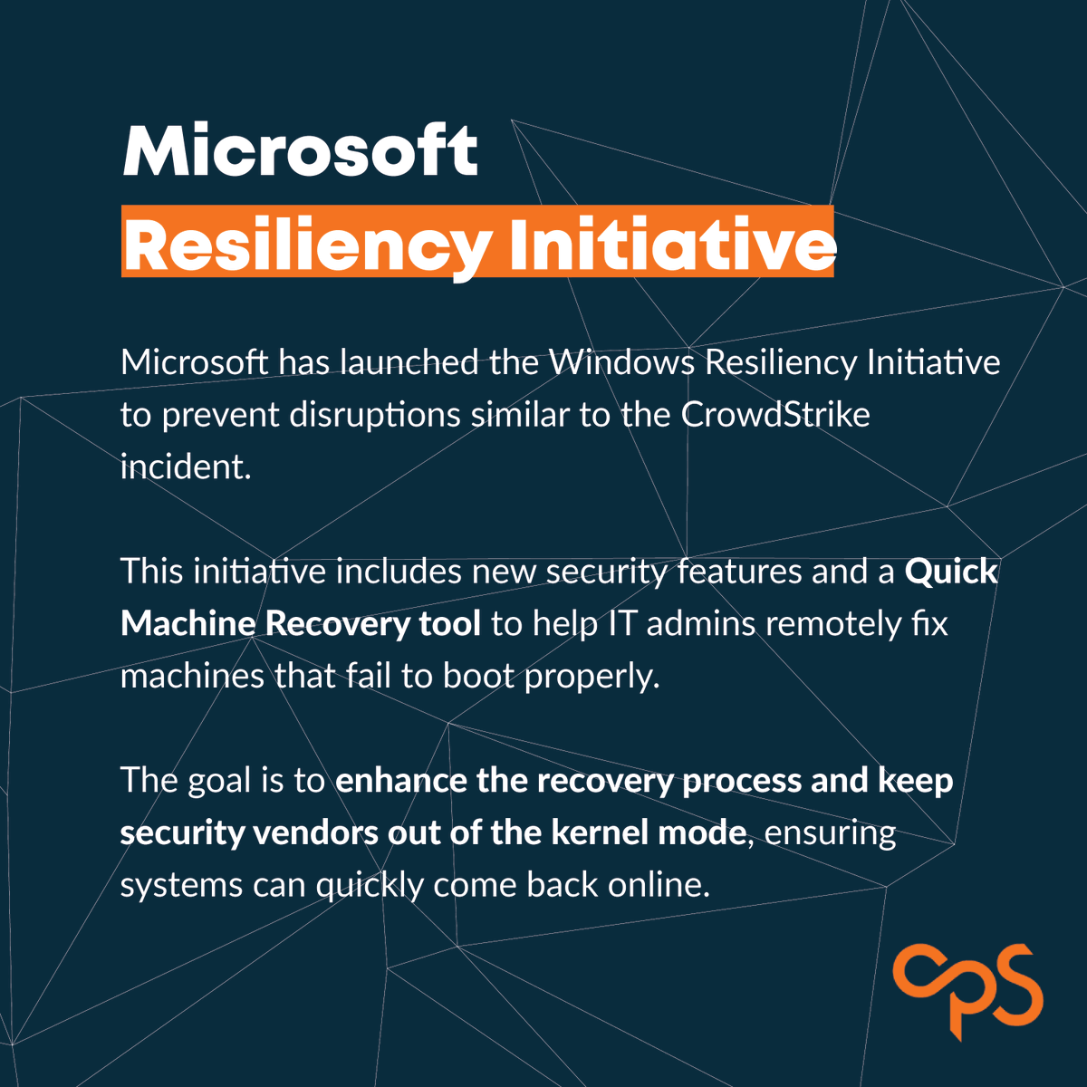 CPS_Solutions's tweet image. Improved search in #Windows finds files offline, the Resiliency Initiative enhances security, and Zero Day Quest offers #AI security rewards for top-ranked researchers.
#TechUpdates