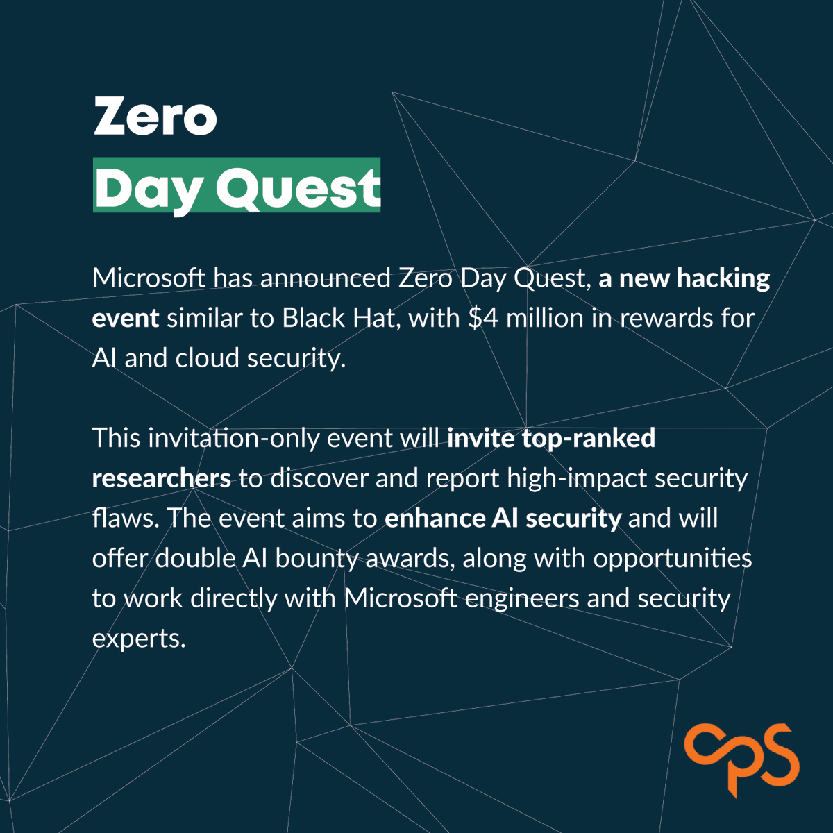 Improved search in #Windows finds files offline, the Resiliency Initiative enhances security, and Zero Day Quest offers #AI security rewards for top-ranked researchers.

#TechUpdates