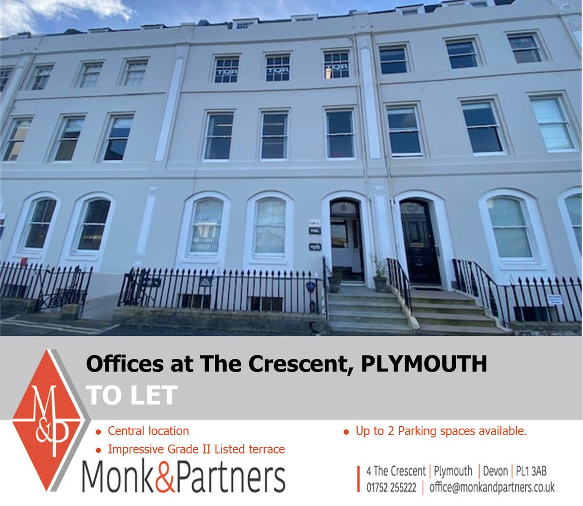 To Let - Rare Prime Location Office Suite Opportunity

For more information - monkandpartners.co.uk/property/groun…