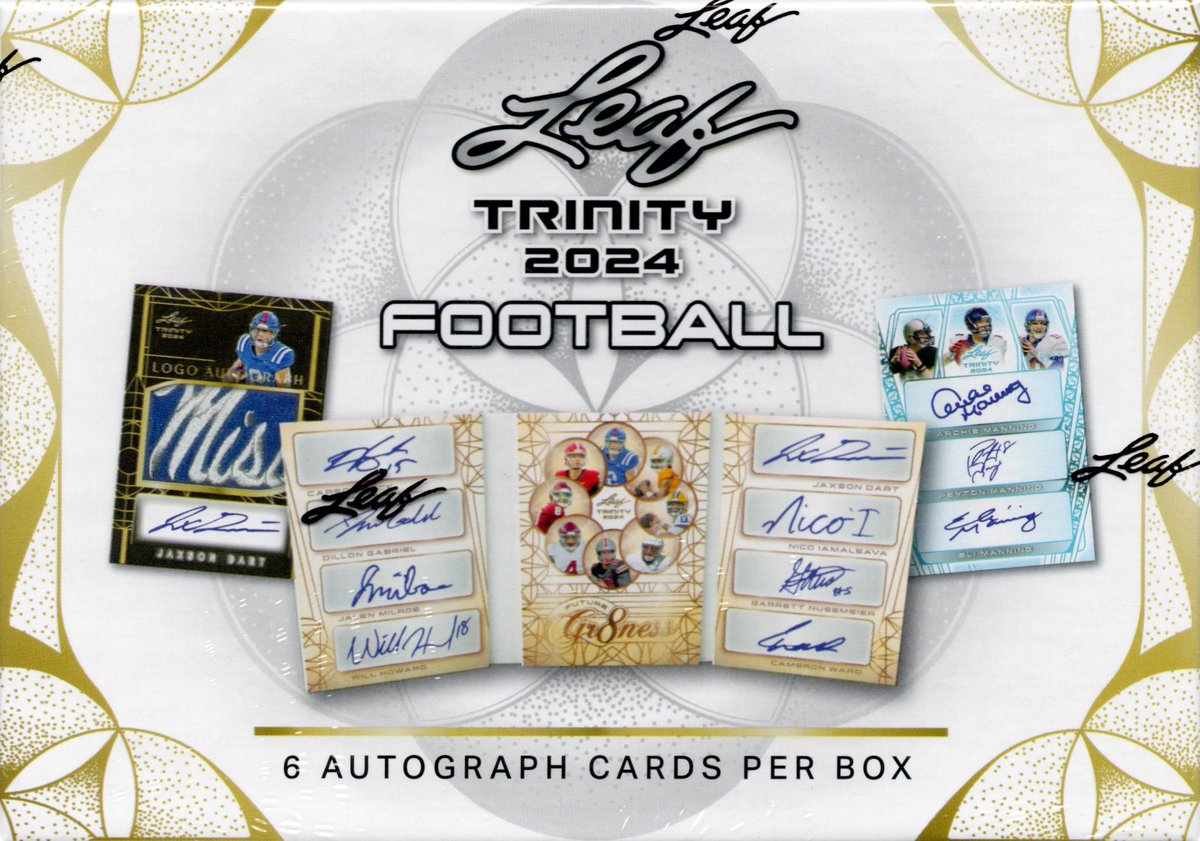 Leaf_Cards's tweet image. Want to win this sealed 2024 Leaf Trinity Football box GIVEAWAY??? Here's your chance!

•Follow us here on X
•Like, Comment, and Repost THIS post!
•Winner will notified via DM and MUST respond within 24 Hours to win the giveaway!
•WINNER WILL BE CHOSEN *11/25/24*
@ 2:00pm CST