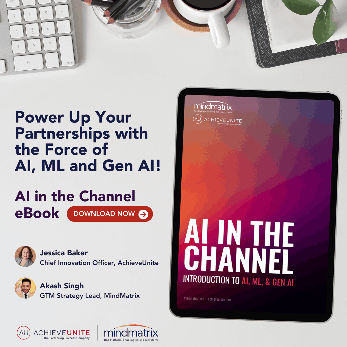 AchieveUnite's tweet photo. 🌍 The AI revolution is HERE — transforming the channel and partnerships! Excited to launch our new ebook, "AI in the Channel," packed with insights and strategies to elevate your channel game.
📘 Download your FREE copy now: https://t.co/AzBNnyi0Hu https://t.co/EsUdvUNxl3