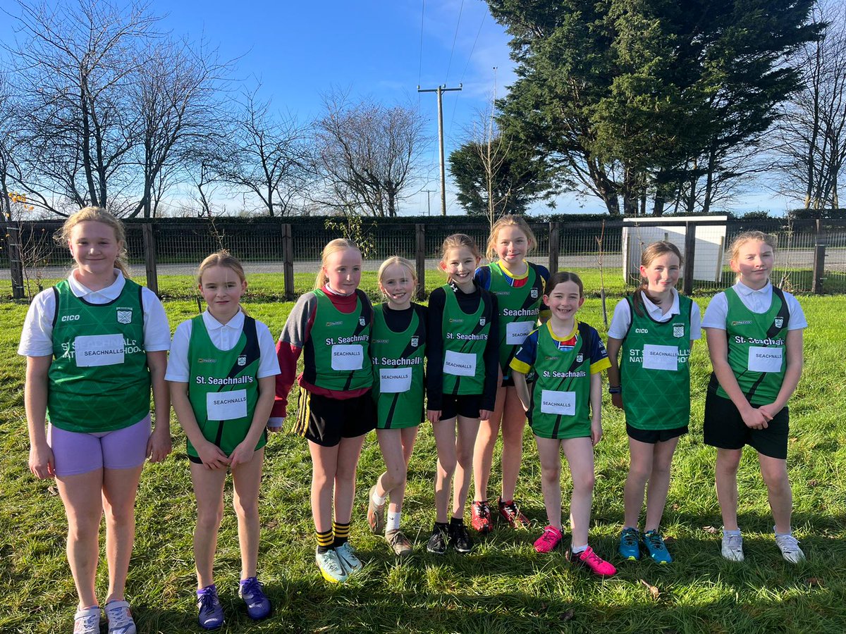 Brilliant afternoon of Cross Country running organised by Niamh Ronan and <a href="/CumannnamBunsco/">CumannnaMí</a> in cold, perfect conditions. A very honest effort from all the <a href="/StSeachnalls/">St. Seachnall's N.S.</a> children involved and a special shout out to our u13 girls' team medallists!!