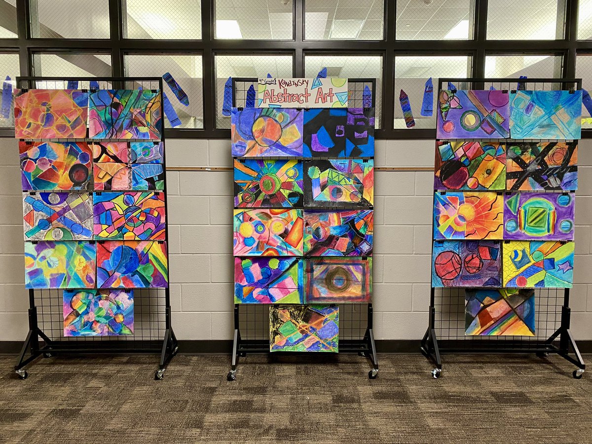 Ms. Tillman (@arttillman) on Twitter photo 4th grade artists completed Kandinsky inspired abstract art project. <a href="/HumbleISD_HE/">Humble Elementary</a> <a href="/VisualArtHumble/">Humble ISD Visual Arts</a> #HumbleISDArtists 4th grade artists completed Kandinsky inspired abstract art project. <a href="/HumbleISD_HE/">Humble Elementary</a> <a href="/VisualArtHumble/">Humble ISD Visual Arts</a> #HumbleISDArtists