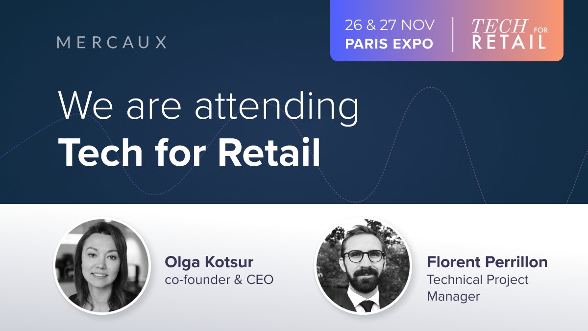 Less than one week to go until Tech for Retail! Team Mercaux will demonstrate a real-life omnichannel customer journey— join us as we move between partner booths at the show, showcasing how retailers can create a unified, branded experience by collaborating with the right ISVs.