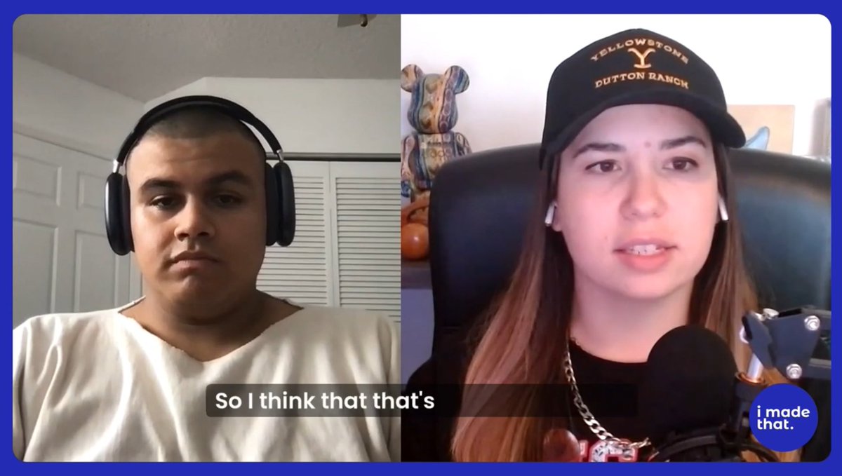 Highframe_App's tweet image. New interview with IMadeThat officially out now on YouTube and Apple and Spotify Podcasts.
.
Come tune in!

youtu.be/1CR9KqJZfqk

#podcast #art #highframe #imadethat