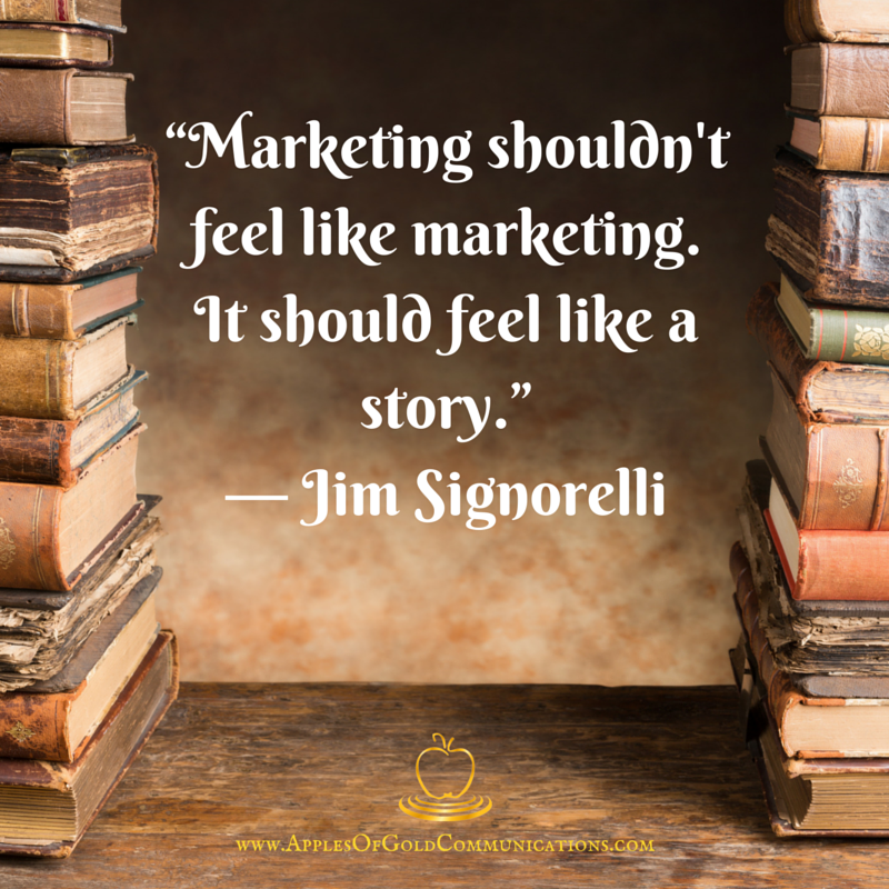 ApplesGoldComm's tweet photo. Truth!
#storytelling #MarketingTips https://t.co/qZx3oRun6r
