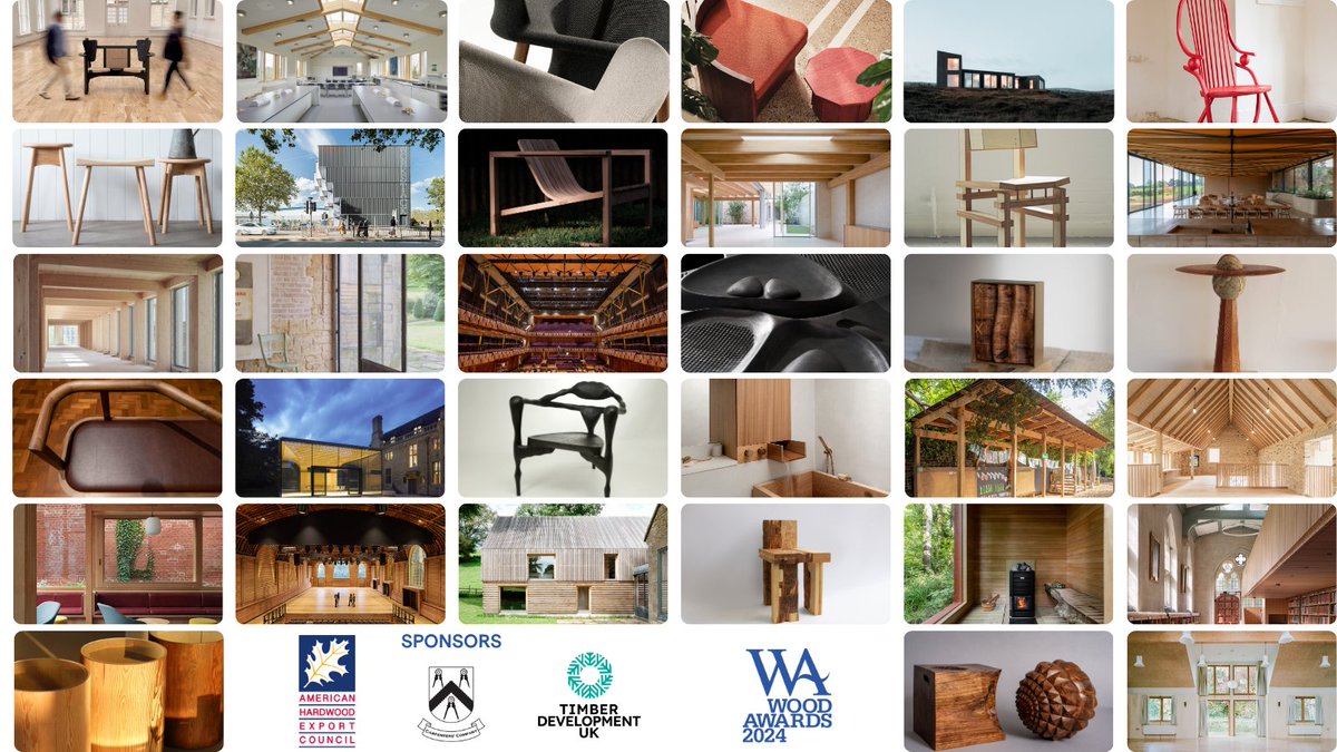 🌟 Tonight’s the Night! 🌟 

This evening, we’re delighted to host the Wood Awards 2024 Ceremony at Carpenters' Hall, where we’ll celebrate the very best in design and craftsmanship. 🎉 #WoodAwards24