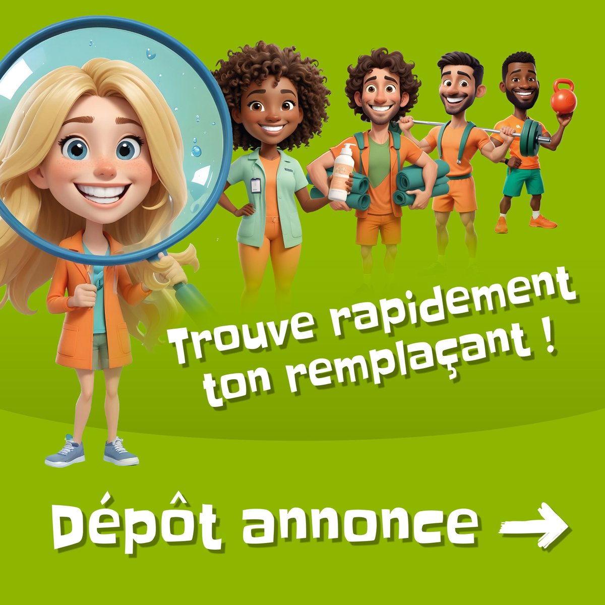 Physio_Job's tweet photo. ✅ Explorez des offres d'emploi, remplacements, collaborations.
✅ Déposez votre CV et soyez repéré(e) facilement.
🌐 https://t.co/L1y7Mry8Wl : la plateforme dédiée aux kinés, par des kinés.
#CarrièreKiné #Opportunités #RecrutementKiné #Santé #PhysioJob https://t.co/i3V6rsrI36
