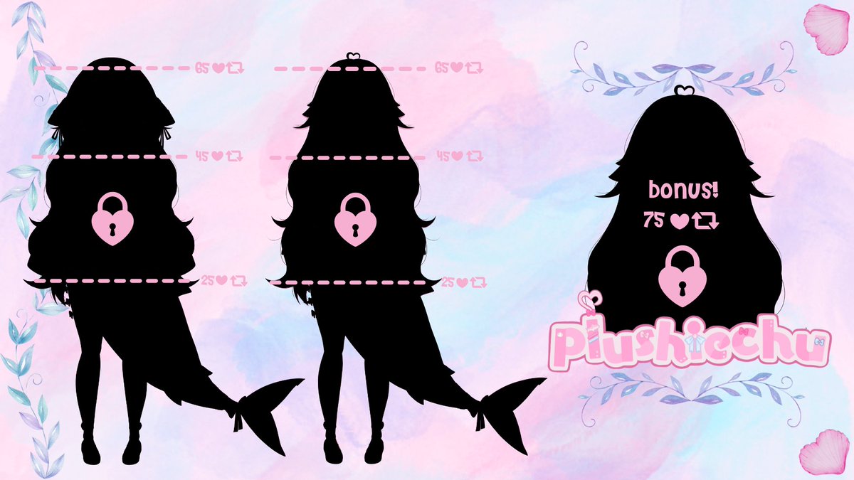 · · ·🎀plushiechu model reveal🎀· · ·

𝔀𝓸𝓾𝓵𝓭 𝔂𝓸𝓾 𝓹𝓮𝓽 𝓪 𝓼𝓱𝓪𝓻𝓴?
your favorite pink shark is finally here! 🦈🩷

♡ + ↺ to unlock!

· · ୨୧ · ·
❬ #Vtuber ♡ #ENVtuber ♡ #VTuberUprising ♡ #ModelReveal ❭