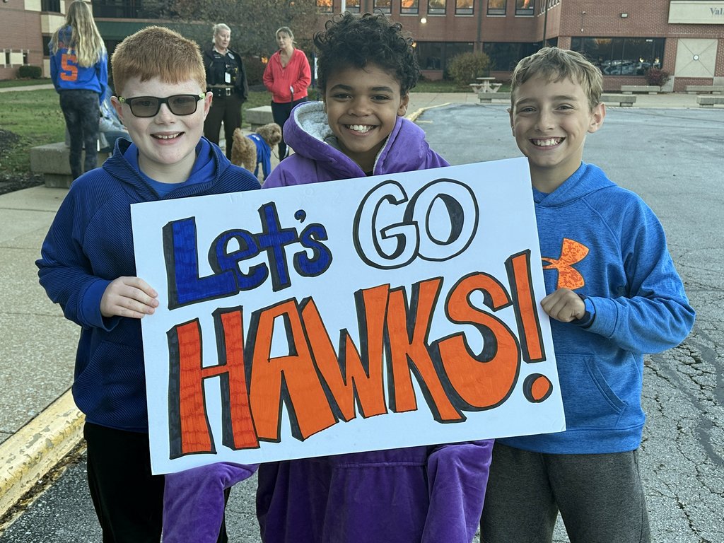ValleyParkSD's tweet photo. 🎉⚽ Final Four Bound! ⚽🎉Check out our send-off video with the link and pictures from this morning as we rallied to cheer on our amazing soccer team! 🚌✨ Let’s show them all the #VPPride and support they deserve! Go Hawks! 🦅💙⚽ https://t.co/6agEZtwDBN https://t.co/WvhVkY0swE