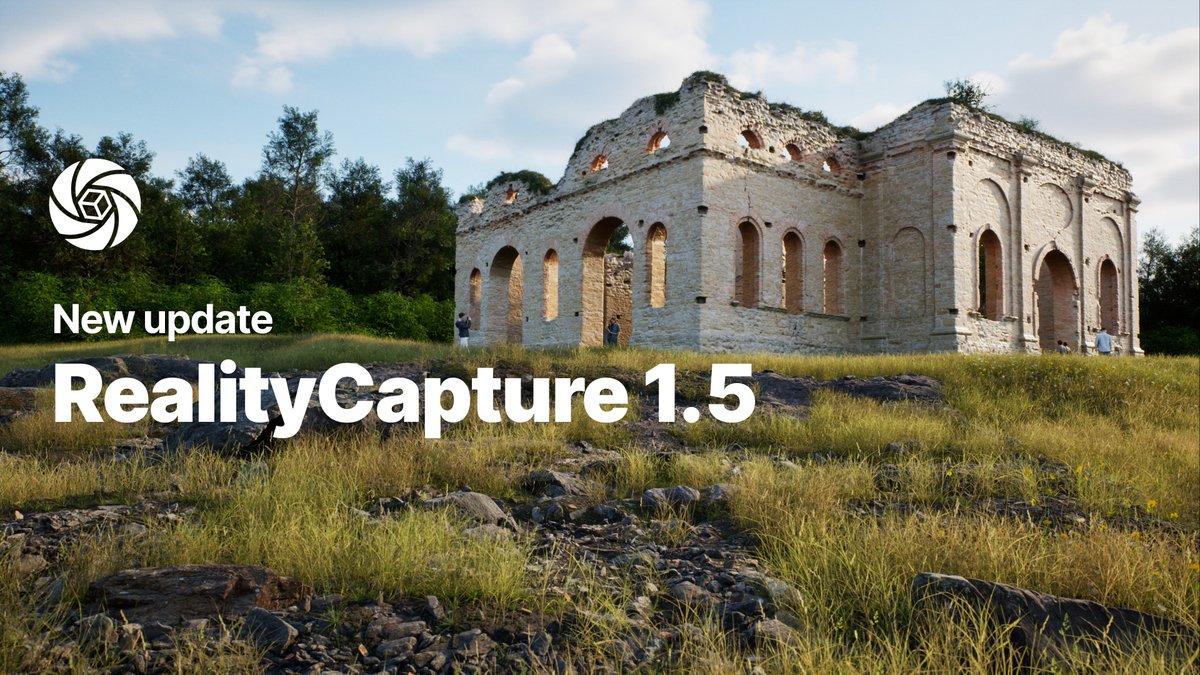 RealityCapture_'s tweet photo. 📣#RealityCapture 1.5 is now available for download! 📣

Find out what’s new, including faster texturing, new texture and mesh optimizations for real-time use, new export options and CLI commands, and more! https://t.co/0wooZy7W7K

#RealityCapture #Photogrammetry #3DScanning https://t.co/ZmO3quFISZ