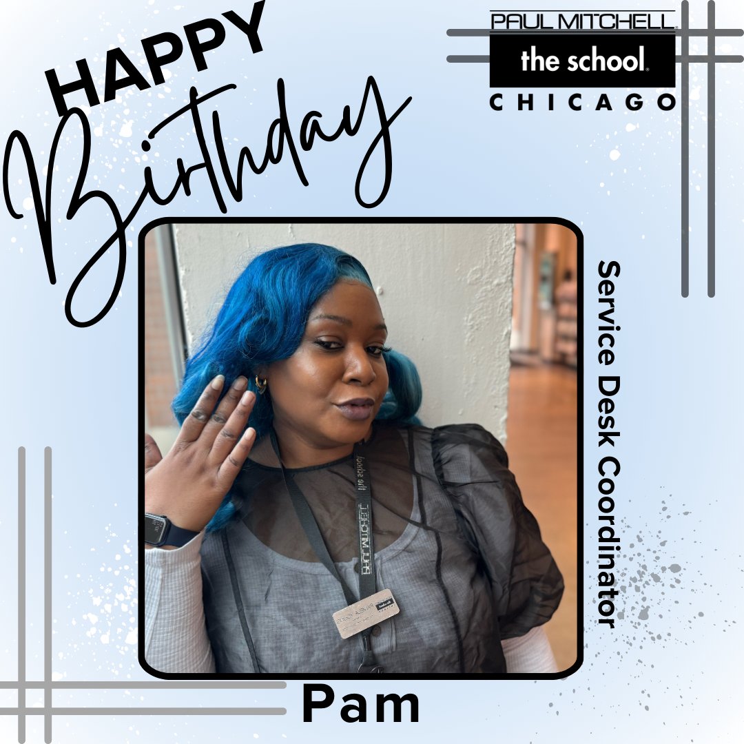 PMTSCHICAGO's tweet image. 🎉Happy Birthday to our fabulous Service Desk Coordinator, PAM! 🎂 Wishing you a day filled with laughter, love, and all of your favorite things. 🥳 Cheers to finishing off Scorpio season in style. 💙💙 Have a fantastic day, Pam!
#happybirthday #PMTSLife #PMTS #PMTSChicago
