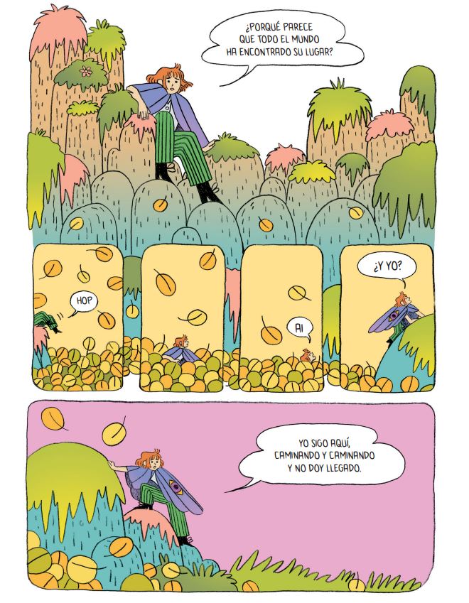 One of my favourites pages of "Moth and the Road to the Island " ☺️💛 (será porque me siento identificada 🥲 hahaha) amazon.es/Polilla-camino…
#comic #bd #comicbook