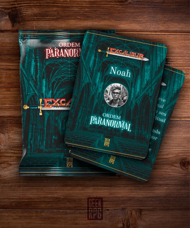GeekRPG_canal's tweet photo. A figurinha do dia é o Noah!
Noah teve contato com o Paranormal muito cedo, quando seu melhor amigo faz um ritual e desaparece Noah se vê preso em um mistério e se volta a Organização Excalibur para entender o que aconteceu. 

Excalibur é a nossa nova mesa de
#OrdemParanormal! https://t.co/YN76ZsYnnN