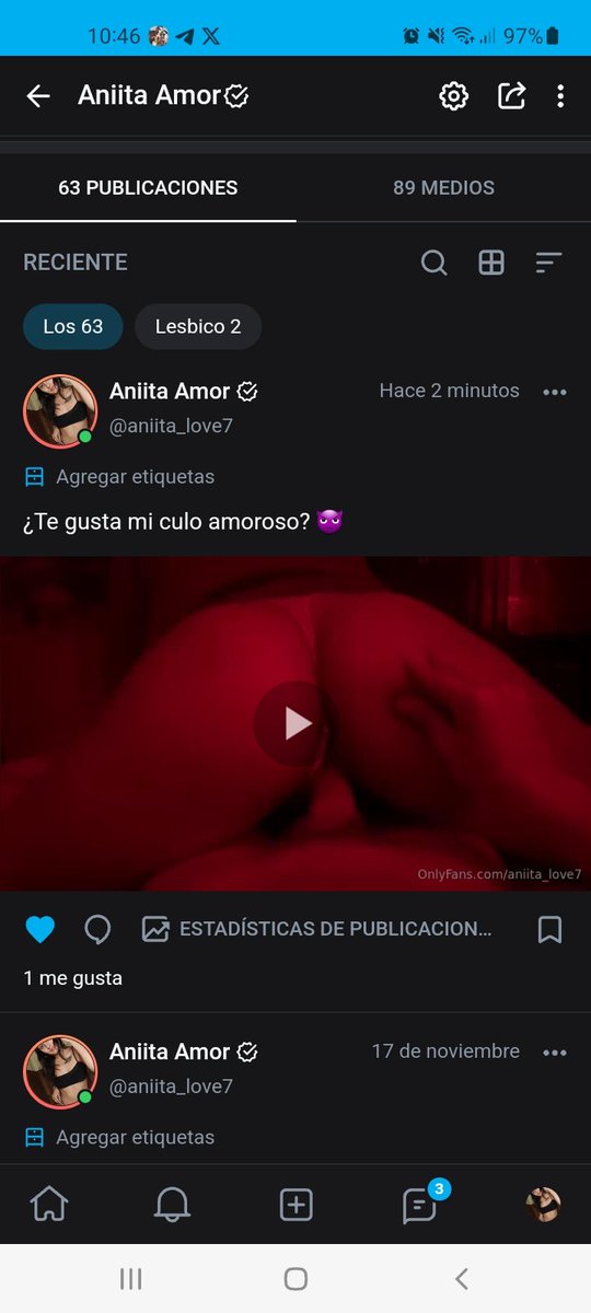 Video nuevo publicado en todas mi redes linktr.ee/aniitalove7

#onlyfans #ContenidoPremiumET #テレ東音楽祭 #السعودية_اندونيسيا #全領域異常解決室 #水曜日のダウンタウン #แอมไซยาไนด์ #LatinaTeBusca #argentina