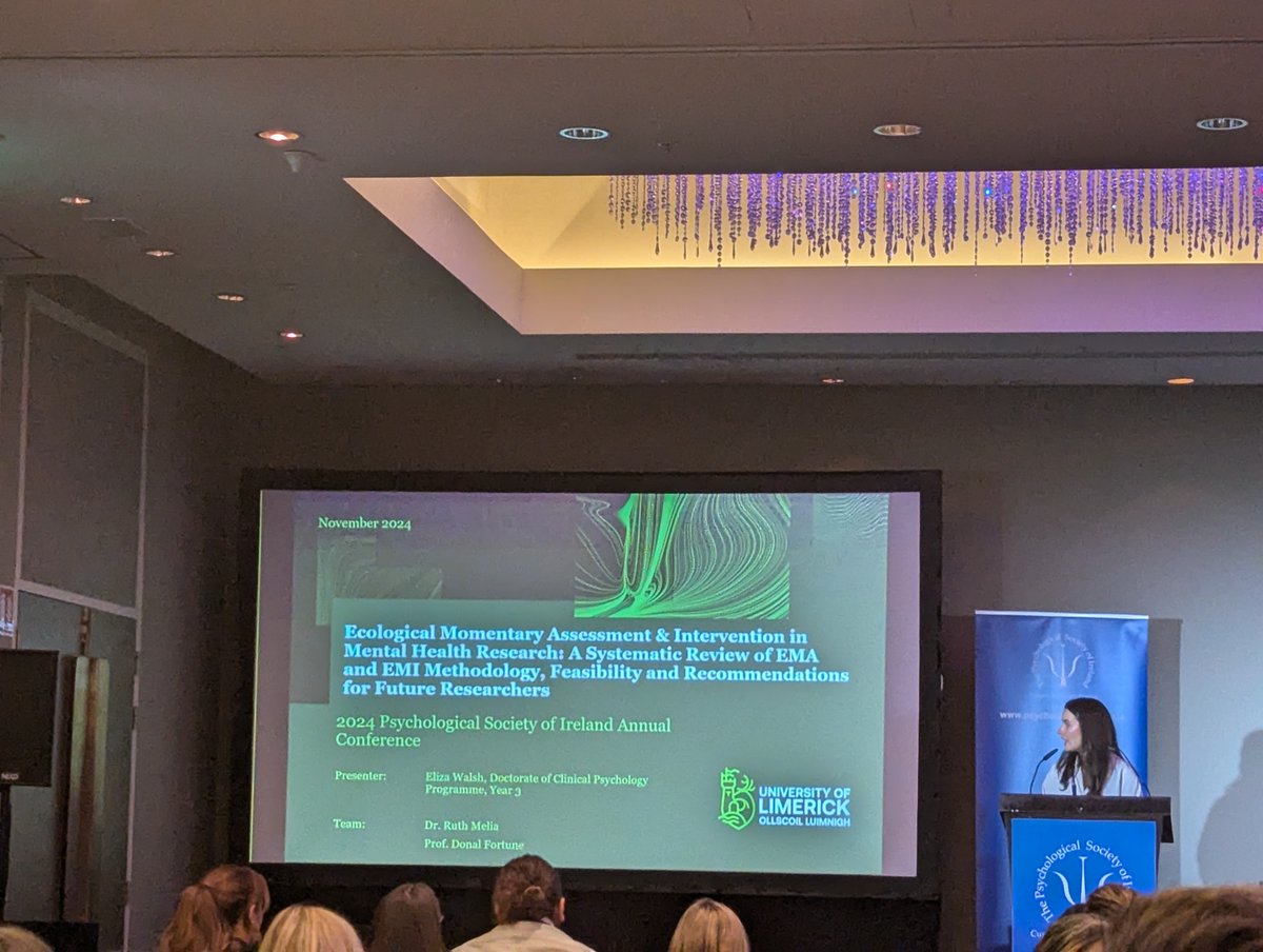 It was wonderful to see our Clinical Psychology doctorate trainees so well represented at the PSI annual conference last week. Very well done to Aaron, Eliza, John, and Eamon for flying the flag for the programme well with their presentations.