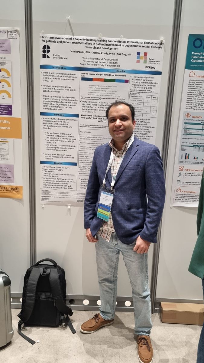 Our Head of Research Dr <a href="/DrNabinPaudel/">Nabin Paudel, PhD</a> presenting poster at #ISPOREurope.