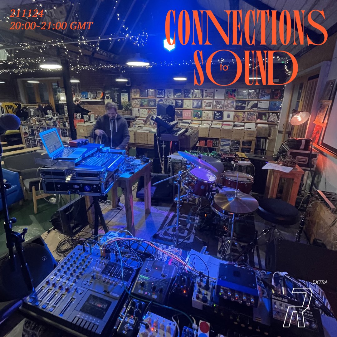 Kayla Painter 💜🌎 (@kaylapainter) on Twitter photo Connections to Sound is back tomorrow
With a spotlight on the current UK live experimental/electronic music scene. Expect tracks from <a href="/sulkrooms/">Sulk Rooms</a> <a href="/throttleclark/">Clark</a> <a href="/ClairHotgem/">CLAIR 🎵🍄🌈🌿✨️</a> & more
8pm here <a href="/ResonanceEXTRA/">Resonance Extra</a>
extra.resonance.fm/series/connect… Connections to Sound is back tomorrow
With a spotlight on the current UK live experimental/electronic music scene. Expect tracks from <a href="/sulkrooms/">Sulk Rooms</a> <a href="/throttleclark/">Clark</a> <a href="/ClairHotgem/">CLAIR 🎵🍄🌈🌿✨️</a> & more
8pm here <a href="/ResonanceEXTRA/">Resonance Extra</a>
extra.resonance.fm/series/connect…