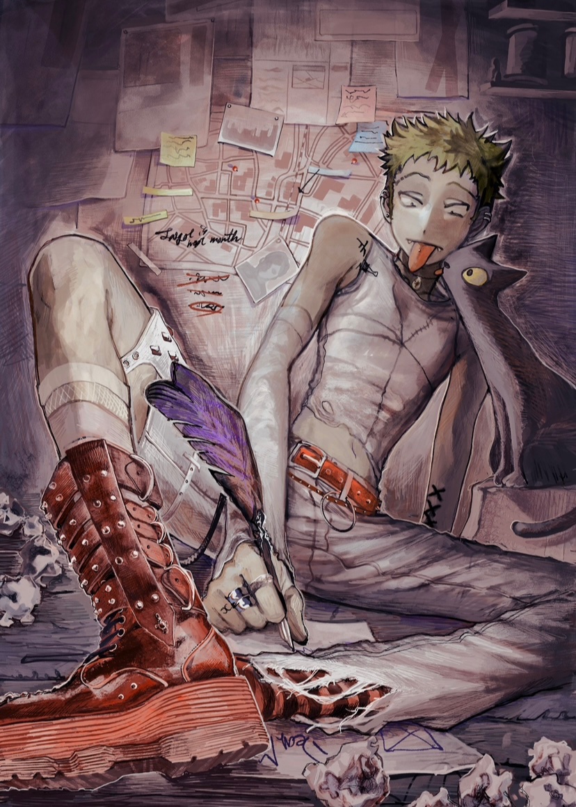 むかしかいたイラスト再掲です。
えっちじゃなくてしっかりかいてるやつ、そろそろなんか作りたいʕ⁎̯͡⁎ʔ༄ 