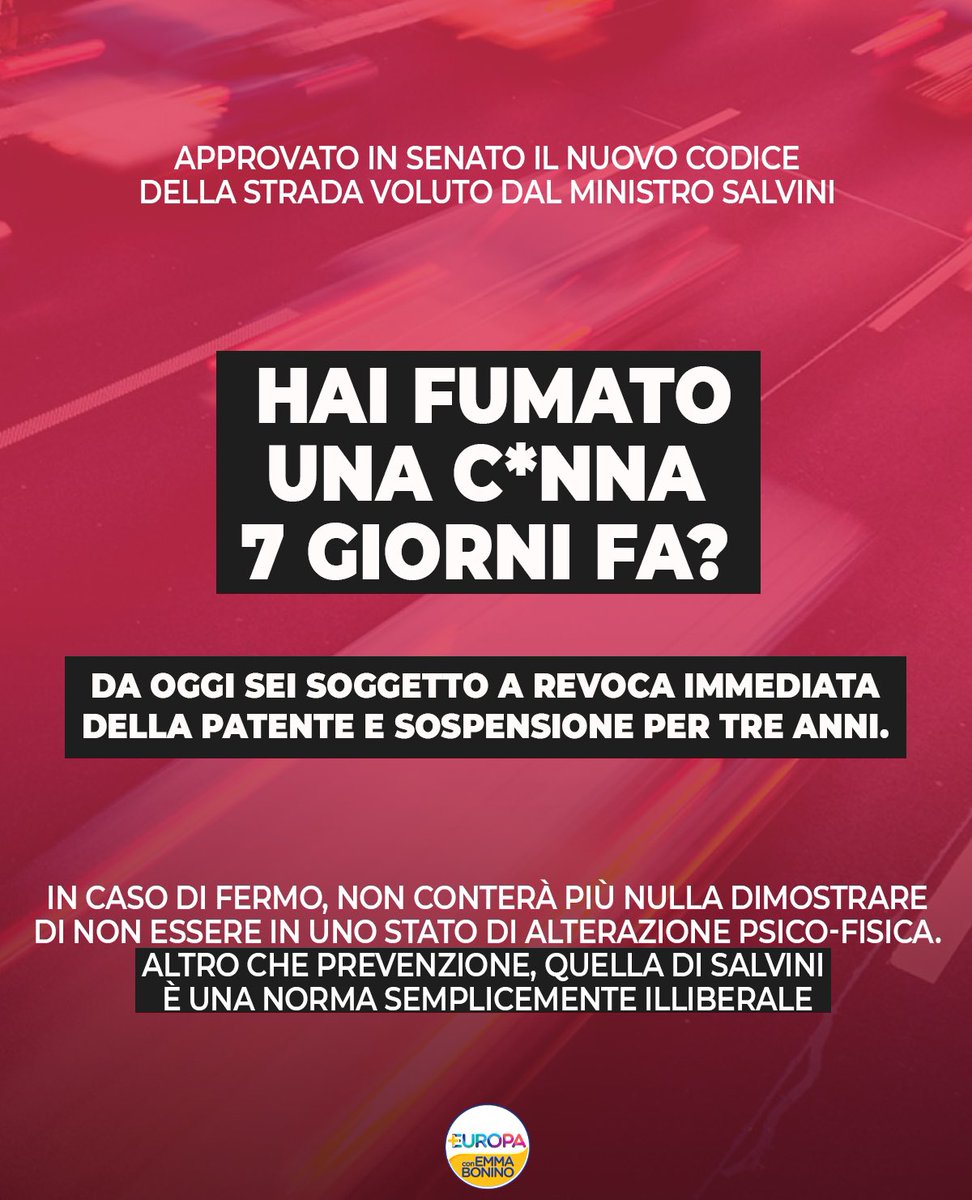 Il nuovo codice della strada è legge. E contiene tutto quello che non dovrebbe esserci per rendere le strade “sicure”. 

Salvini rende infatti impossibili le città a 30 km/h, limita l’installazione di autovelox sotto i 50km/h nelle zone urbane e nelle zone 30, rende più