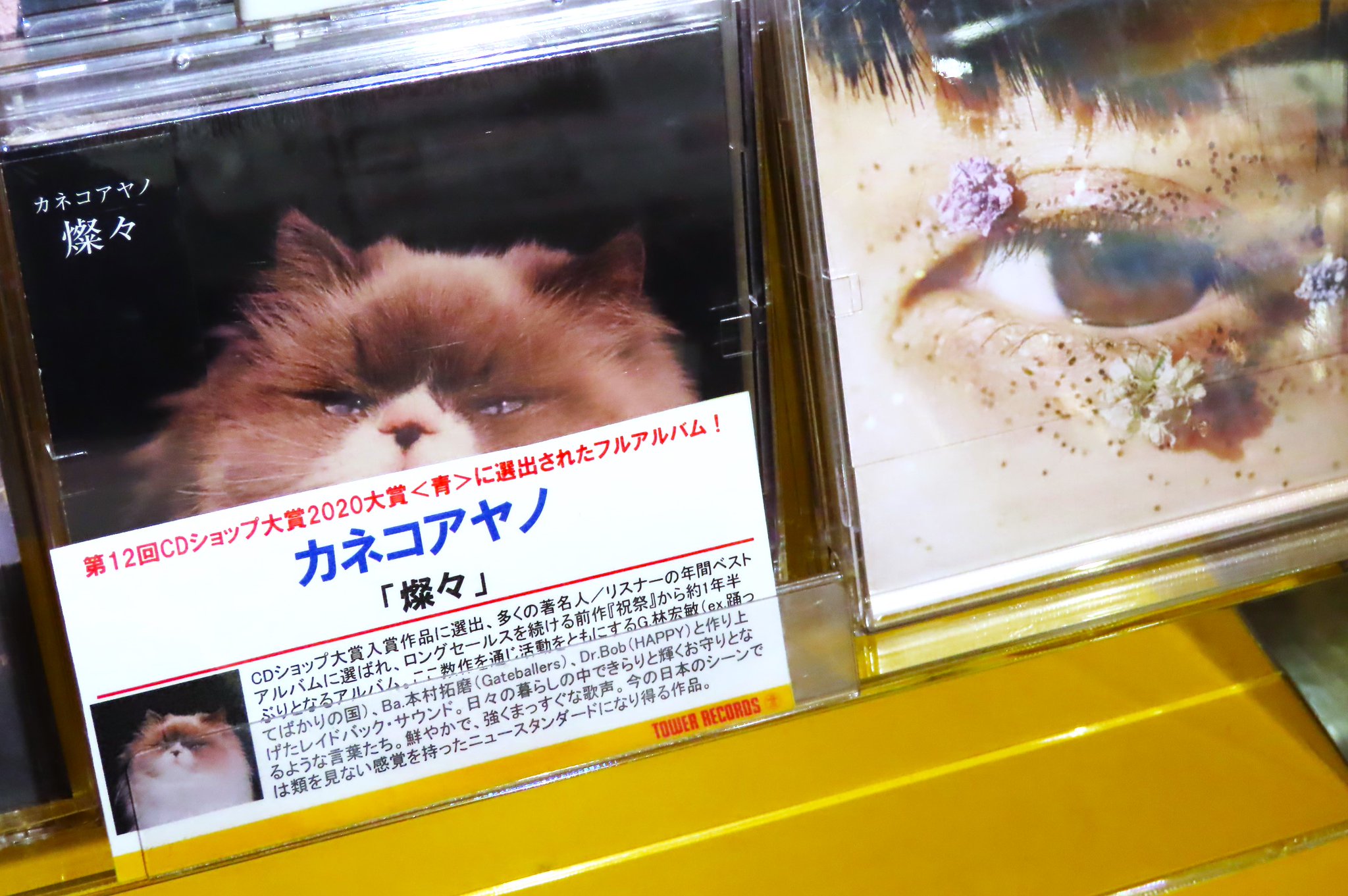 みえちゃんページ カネコアヤノ 燦々 レコード (浪漫遊 松阪店 楽器 (ex.万代書店