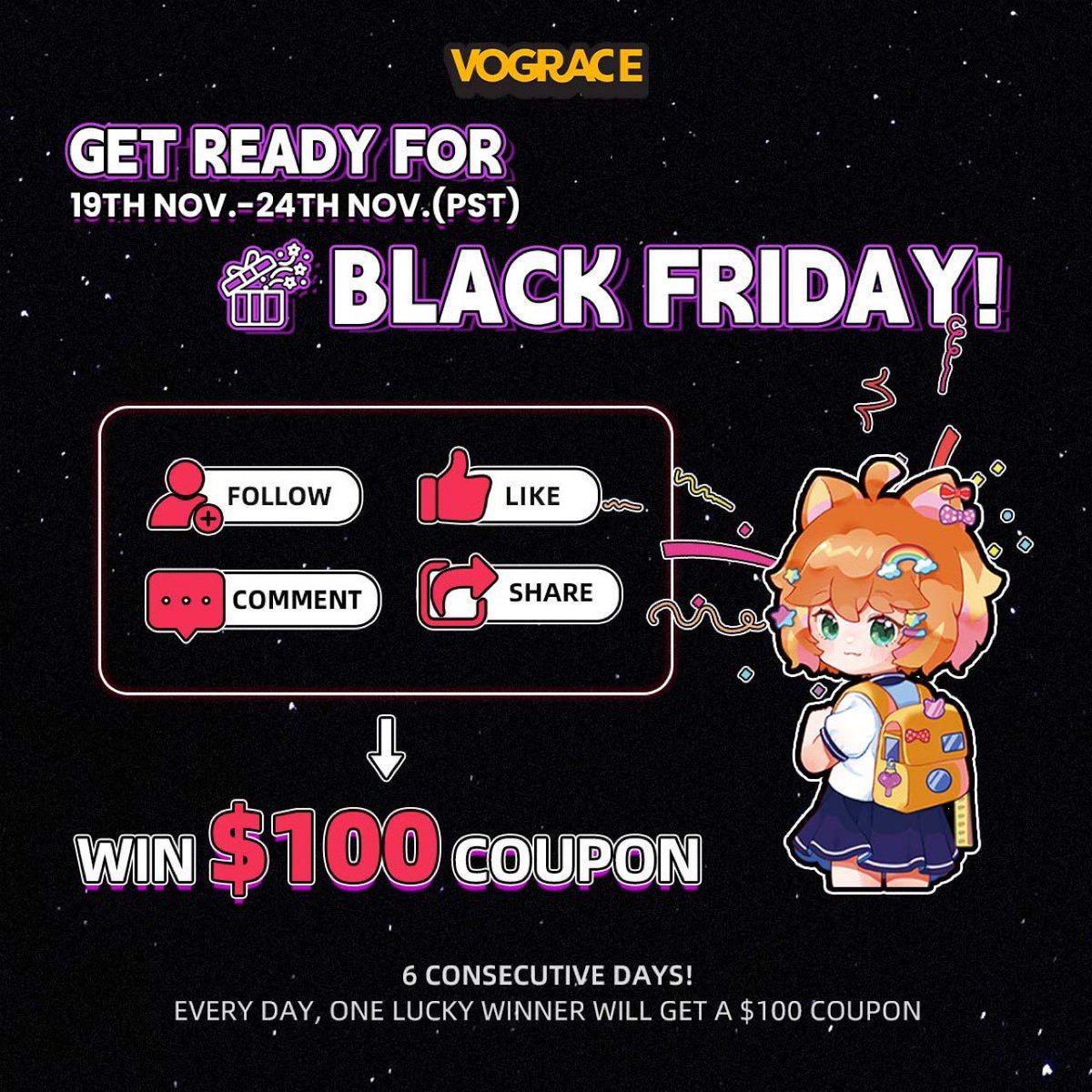 mjesart's tweet photo. @VograceCharms Yayy thank you so much for hosting BLACK FRIDAY. ❤️ https://t.co/0DdG5eQEDK