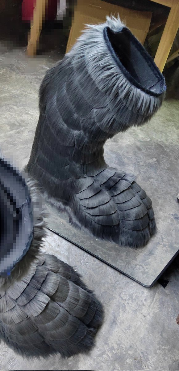 SHAN_JUN_'s tweet photo. 🚧🚧🚧
#山君工坊 #Fursuit https://t.co/St2gDadKjg